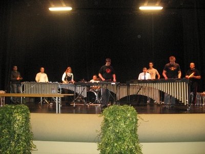 Répétition des marimbas